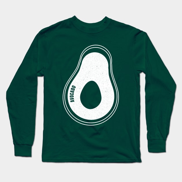 Keto Diet Avocado, Ketones Eats Avocado - Ketogenic Long Sleeve T-Shirt by Ketogenic Merch